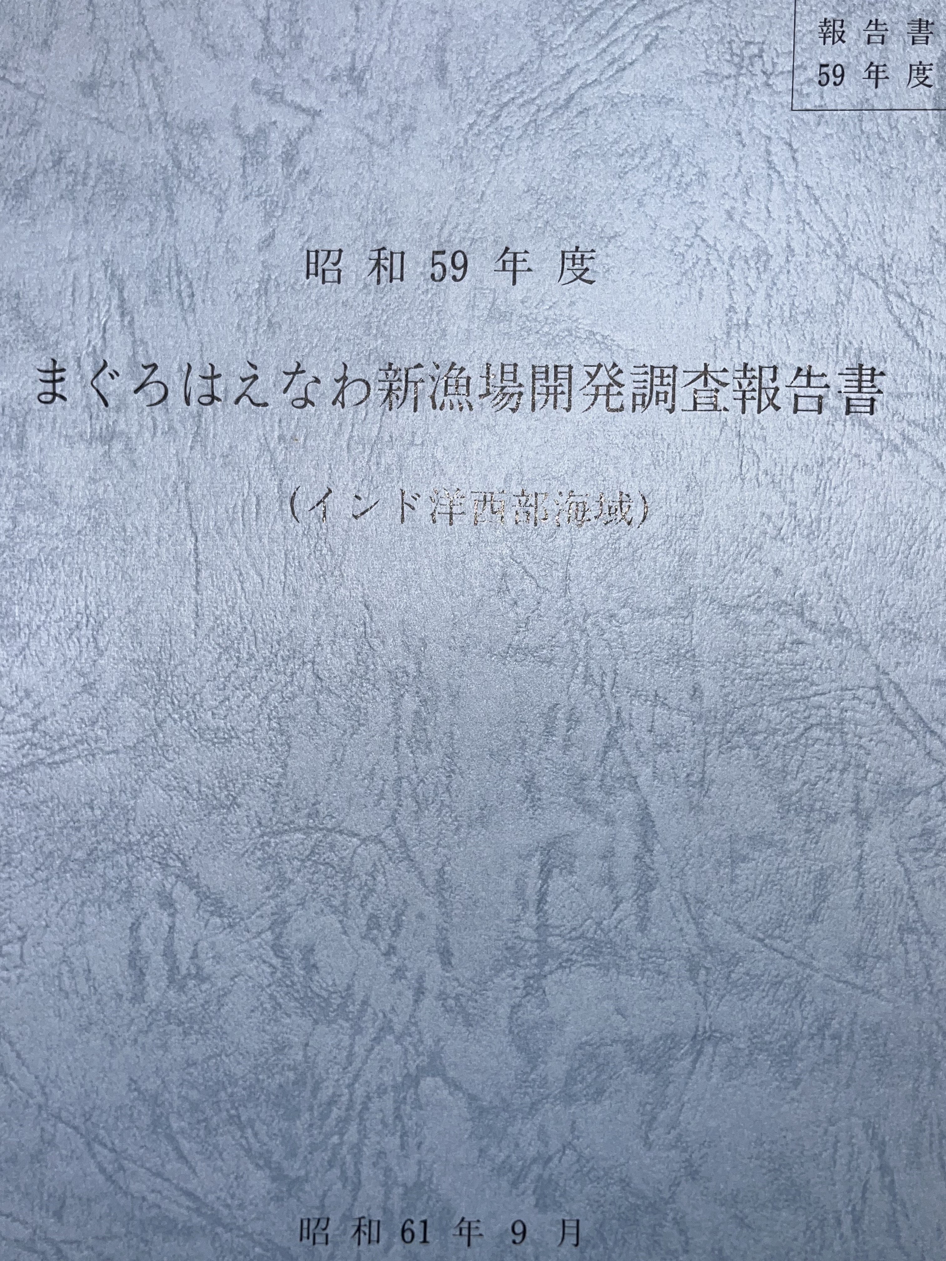 まぐろはえなわ新漁場開発調査報告書 画像3