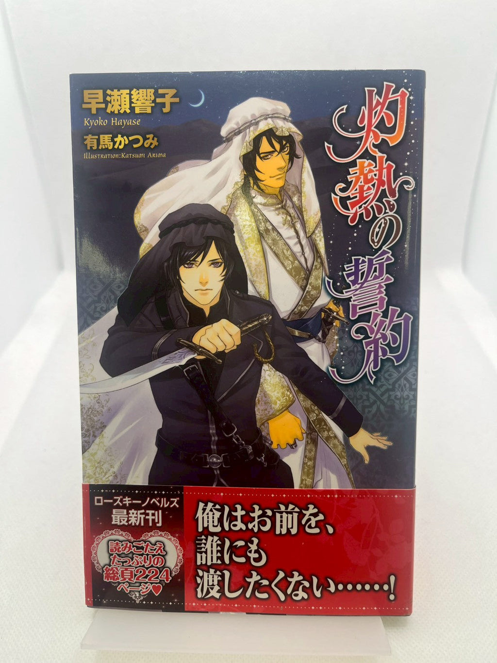 灼熱の誓約 表紙