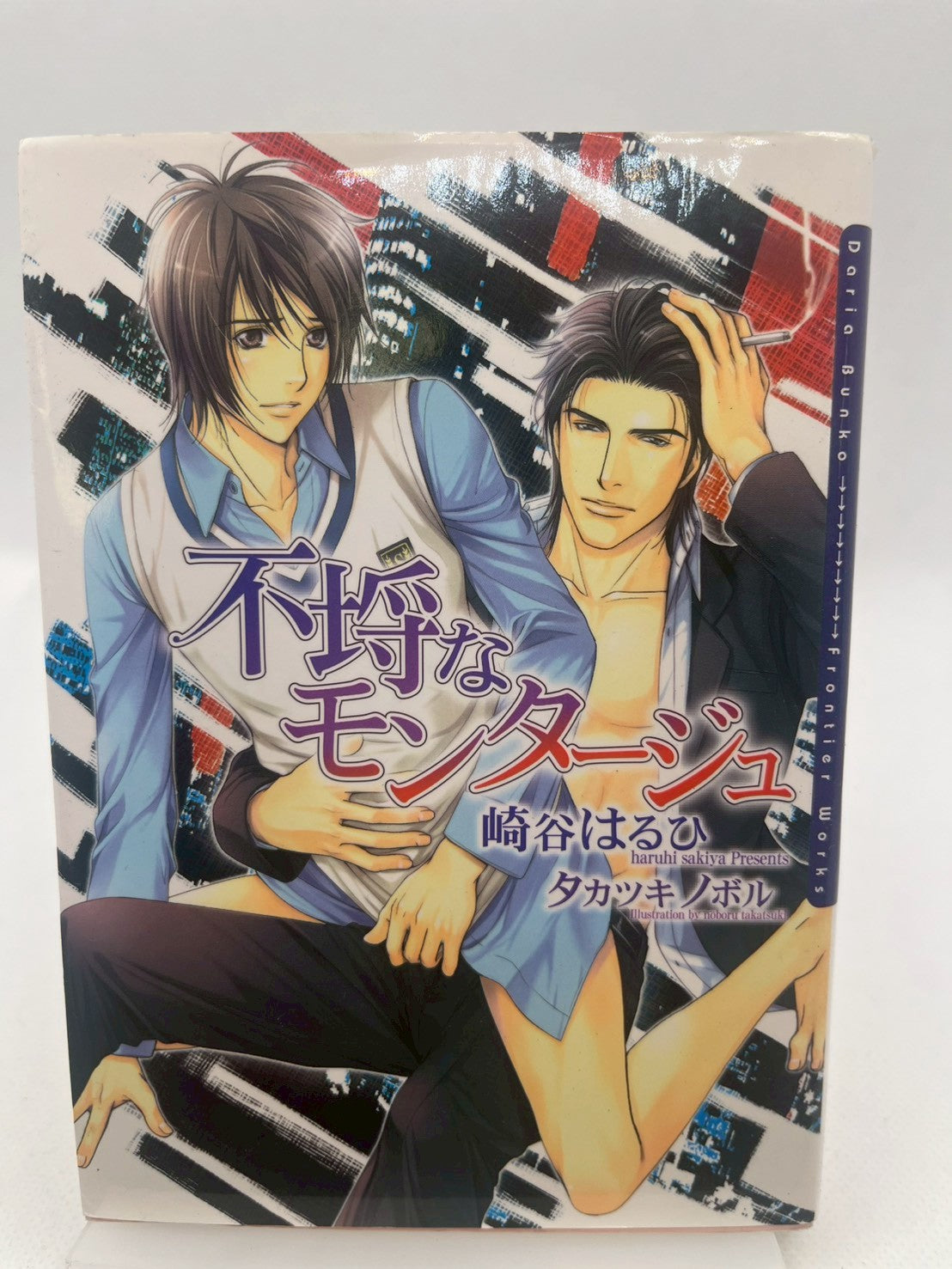 不埒なモンタージュ 表紙